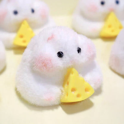 Three Cute Hamsters Squishy Toy