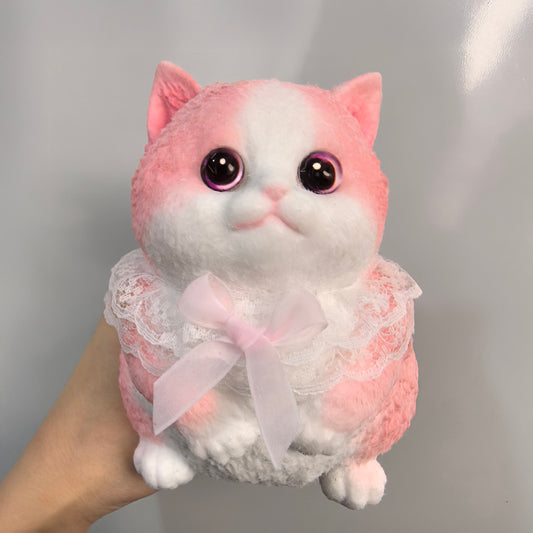 Pink Princess Cat Squishy Toy