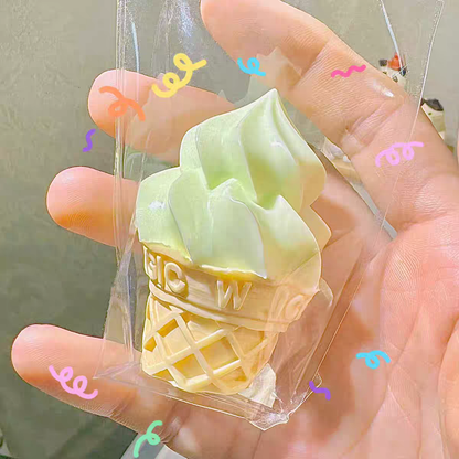 Ice Cream Cone Squishy Toy