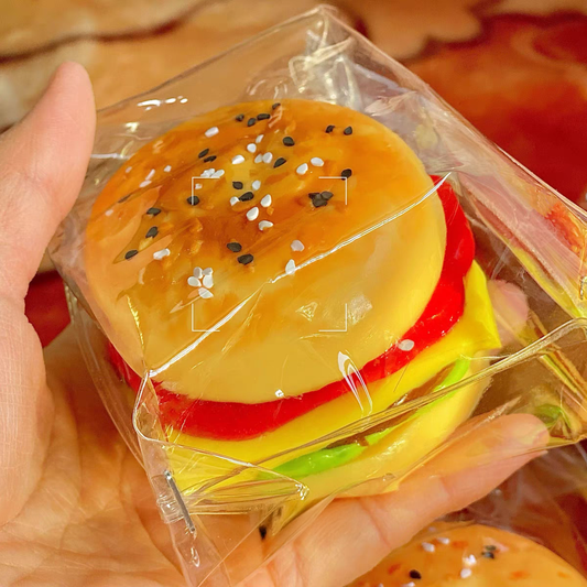 Hamburger Squishy Toy