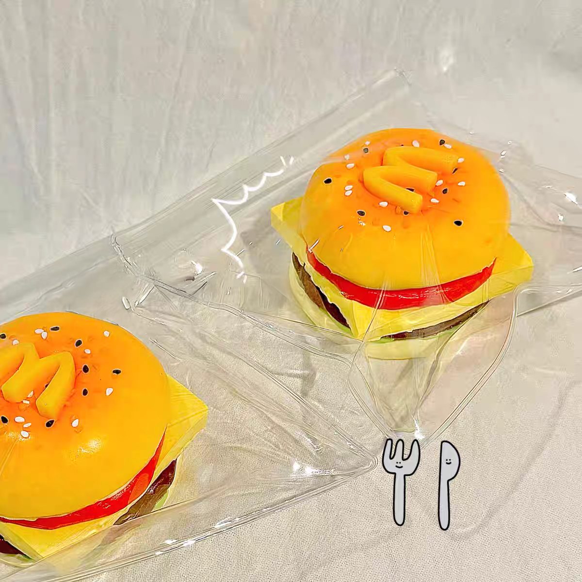 Big Hamburger Squishy Toy